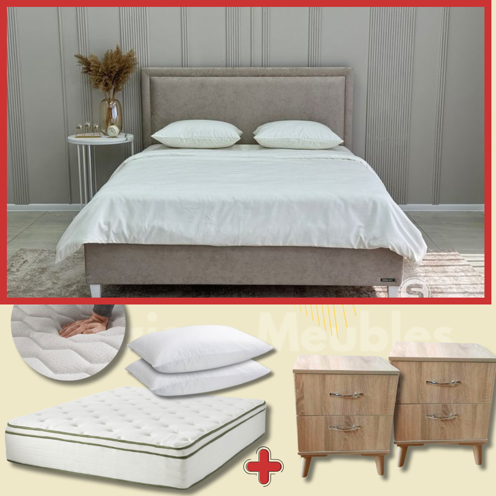 Pack lits 1.60/1.90cm